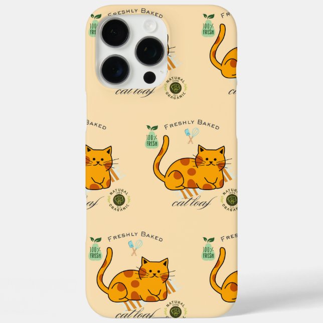 Coques Case-Mate iPhone Pain de chat drôle (Verso)