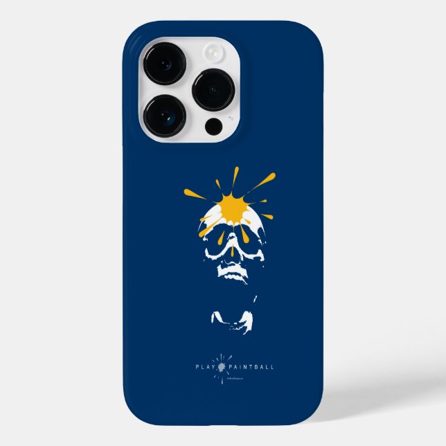Coques Case-Mate iPhone Paintball Crâne (Verso)