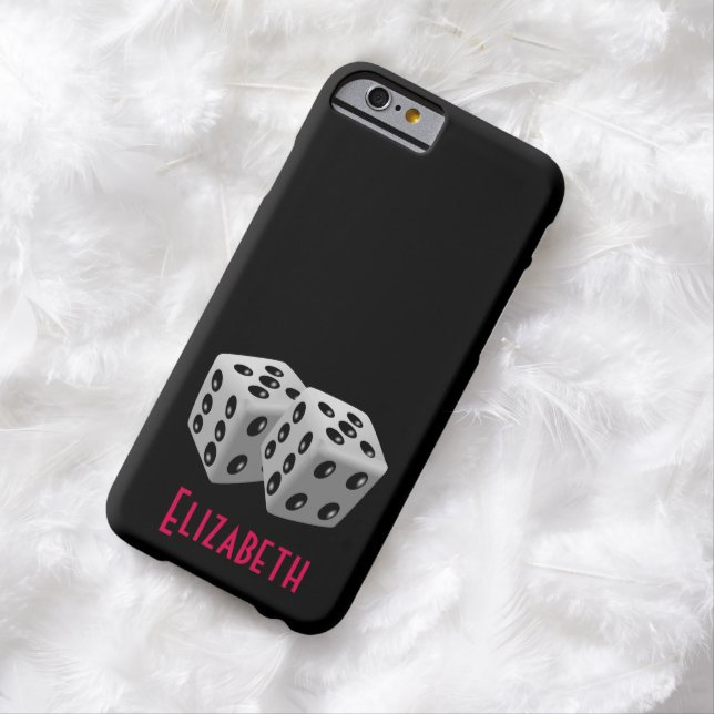 Coques Case-Mate iPhone Paire de dés personnalisée (In Situ)