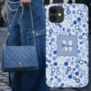 Case-Mate iPhone Case Paisley hybride - Bleu Ombre