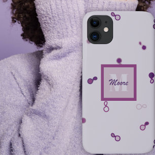 Case-Mate iPhone Case Paisley Hybride Lourdement Éparpillée - Ombre Viol