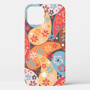 Case-Mate iPhone Case Paisley motif sans soudure, main vintage colorée d