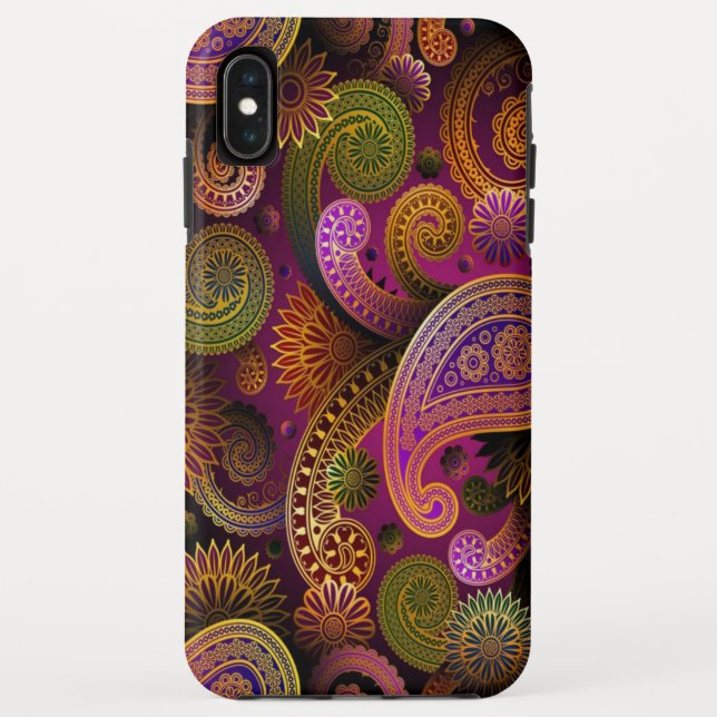 Coques Case-Mate iPhone Paisley Purple (Dos)