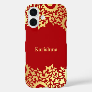 Coques iPhone 16 Paisleys Indian