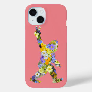 Coque Pour iPhone 15 Paix Amour Floral Bigfoot