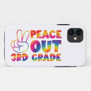 Case-Mate iPhone Case Paix dehors Tie Dye dernier jour de 3e année 