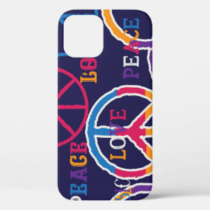 Case-Mate iPhone Case Paix hippie : Conception de symboles vibrants.