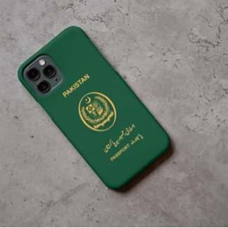 Coque Pour iPhone 14 Pakistan Voyage Passeport Imprimer Souvenir