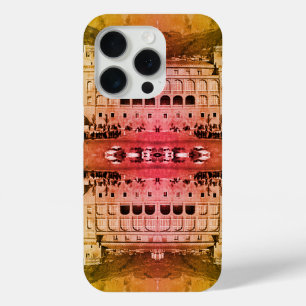 Coque iPhone 15 Pro Palais carré de la Principauté de Monaco vintage