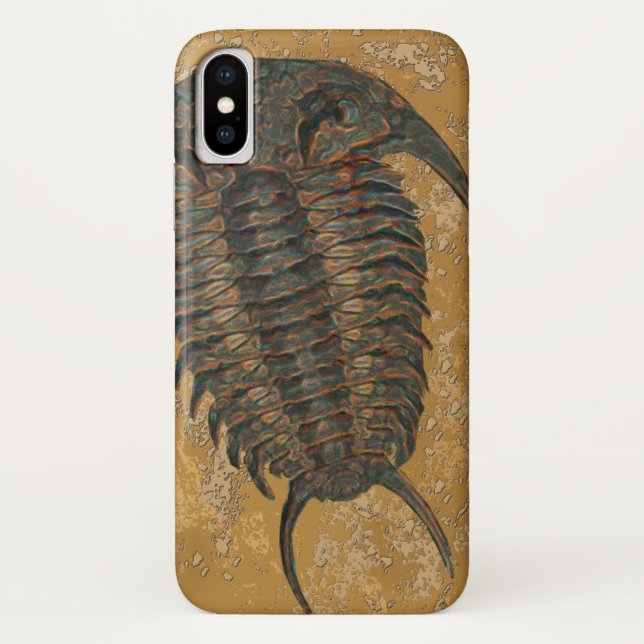 Coques Case-Mate iPhone "Paléo-chic" Ceraurus Fossil Trilobite (Dos)
