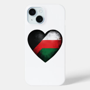 Coque Pour iPhone 15 Palestine Drapeau Coeur Priez Pour La Palestine Li