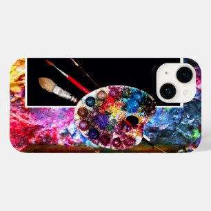 Coques Pour iPhone PALETTE DE COULEUR ARTISTE, Noir