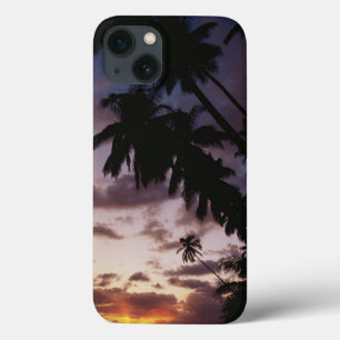 iPhone 13 Coque Palmiers au bord de la mer