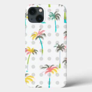 iPhone 13 Coque Palmiers d'aquarelle