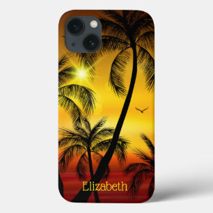 Case-Mate iPhone Case Palmiers de plage tropicaux