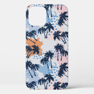 Case-Mate iPhone Case Palmiers d'été sans soudure motif, cocotier palmie