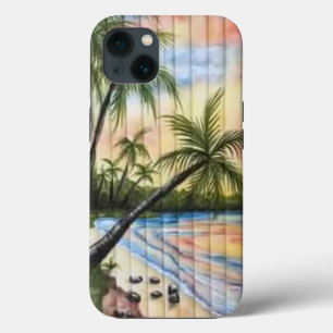 Case-Mate iPhone CASE PALMIERS TROPICAUX AVEUGLES DE PLAGE