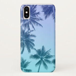Case-Mate iPhone Case Palmiers tropicaux Turquoise Gradient tendance