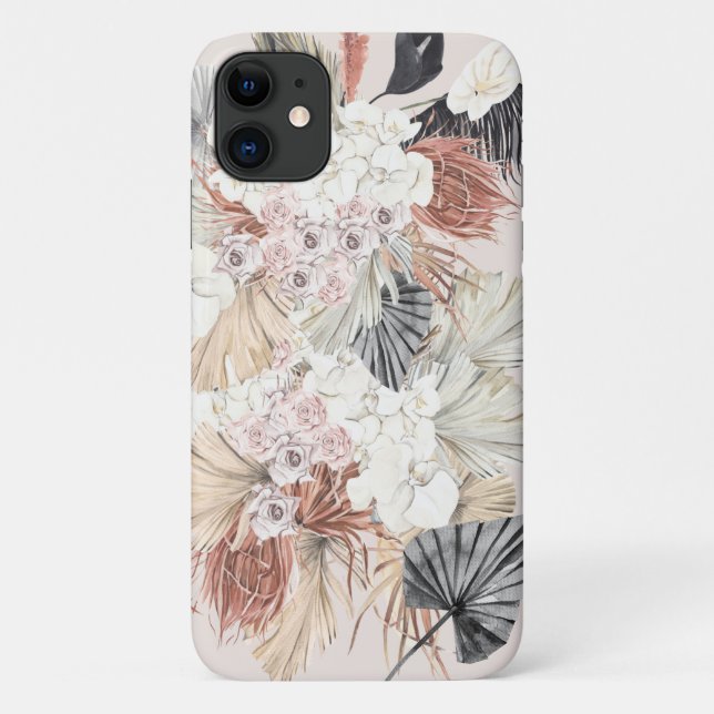 Coques Case-Mate iPhone Pampas Flexible Flore Tropical Jungle (Dos)