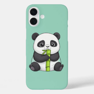 Coques iPhone 16 Plus  Panda and Its Bamboo