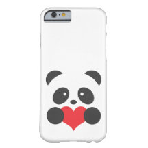 Panda avec un coeur