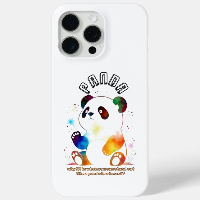 Coques Case-Mate iPhone Panda coques iphone (Verso)