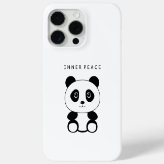 Coque iPhone 15 Pro Max Panda de paix intérieure
