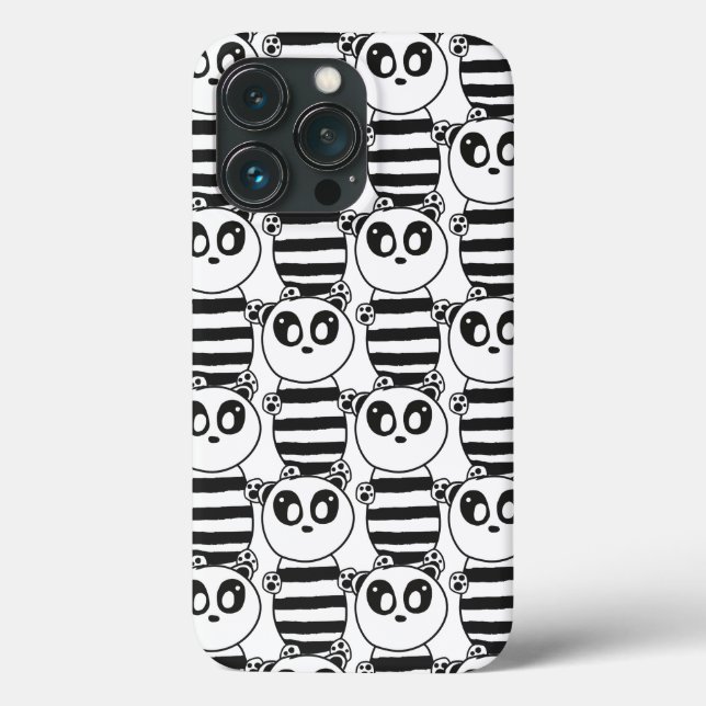 Coques Case-Mate iPhone Panda Kids (Verso)