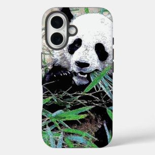 Coques iPhone 16 Panda Pop Art