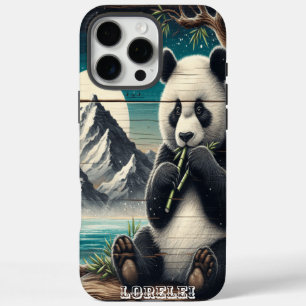 Coques iPhone 16 Pro Max Panda's Wooded Perch : Bamboo Indulgence