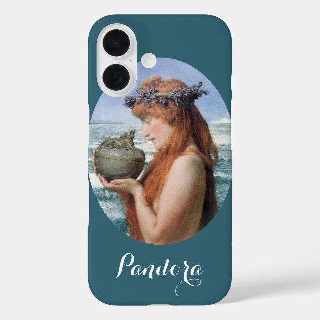 Coques Case-Mate iPhone Pandora par Sir Lawrence Alma-Tadema (Verso)