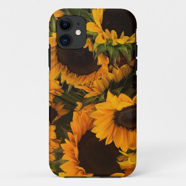 Coques Case-Mate iPhone Panier de tournesol (Dos)