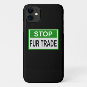 Case-Mate iPhone Case Panneau commercial Stop Fur vert