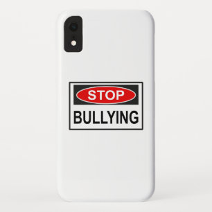Case-Mate iPhone Case Panneau d'arrêt du harcèlement rouge