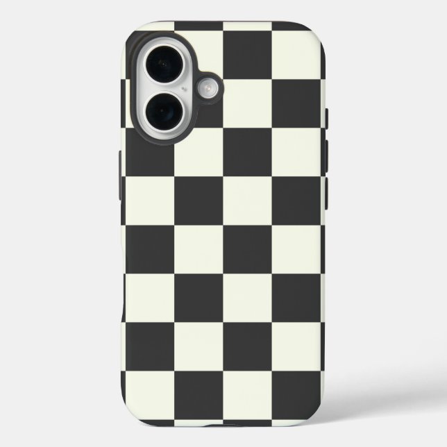 Coques Case-Mate iPhone Panneau de contrôle noir et blanc désactivé (Verso)