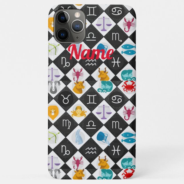 Coques Case-Mate iPhone Panneau solaire Zodiac Calendrier Astrologie Thund (Dos)