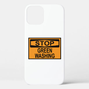 Case-Mate iPhone Case Panneau Stop au Greenwashing