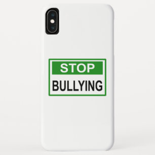 Case-Mate iPhone Case Panneau Stop au Harcèlement vert