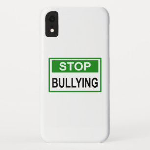 Case-Mate iPhone Case Panneau Stop au Harcèlement vert