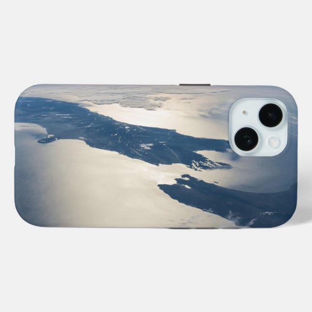 Coques Case-Mate iPhone Panorama depuis l'espace Highlights Cook Strait (Verso (horizontal))