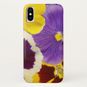 Coques Pour iPhone Pansies d'impression florales