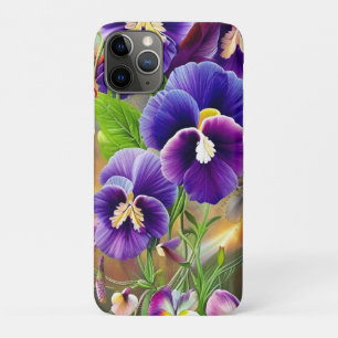 Case-Mate iPhone Case Pansies violettes -AI ART