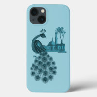Paon Bleu Romantique