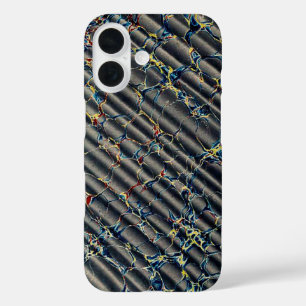 Coques iPhone 16 Papier fin en marbre veiné italien