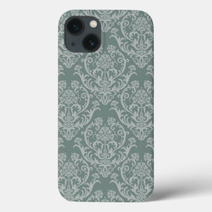 Etui iPhone Case-Mate Papier peint à fleurs vertes