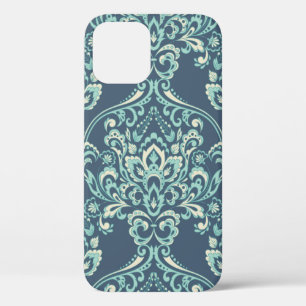 Case-Mate iPhone Case Papier peint vintage à fleurs. Floral baroque clas