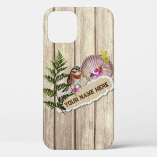 Case-Mate iPhone Case Papier tordu rustique Peinture à huile de bois Per