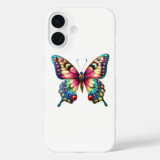 Coques iPhone 16 Papillon