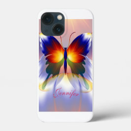 Case-Mate iPhone Case Papillon artistique et nom personnalisé