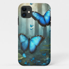 Case-Mate iPhone Case Papillon bleu Morpho